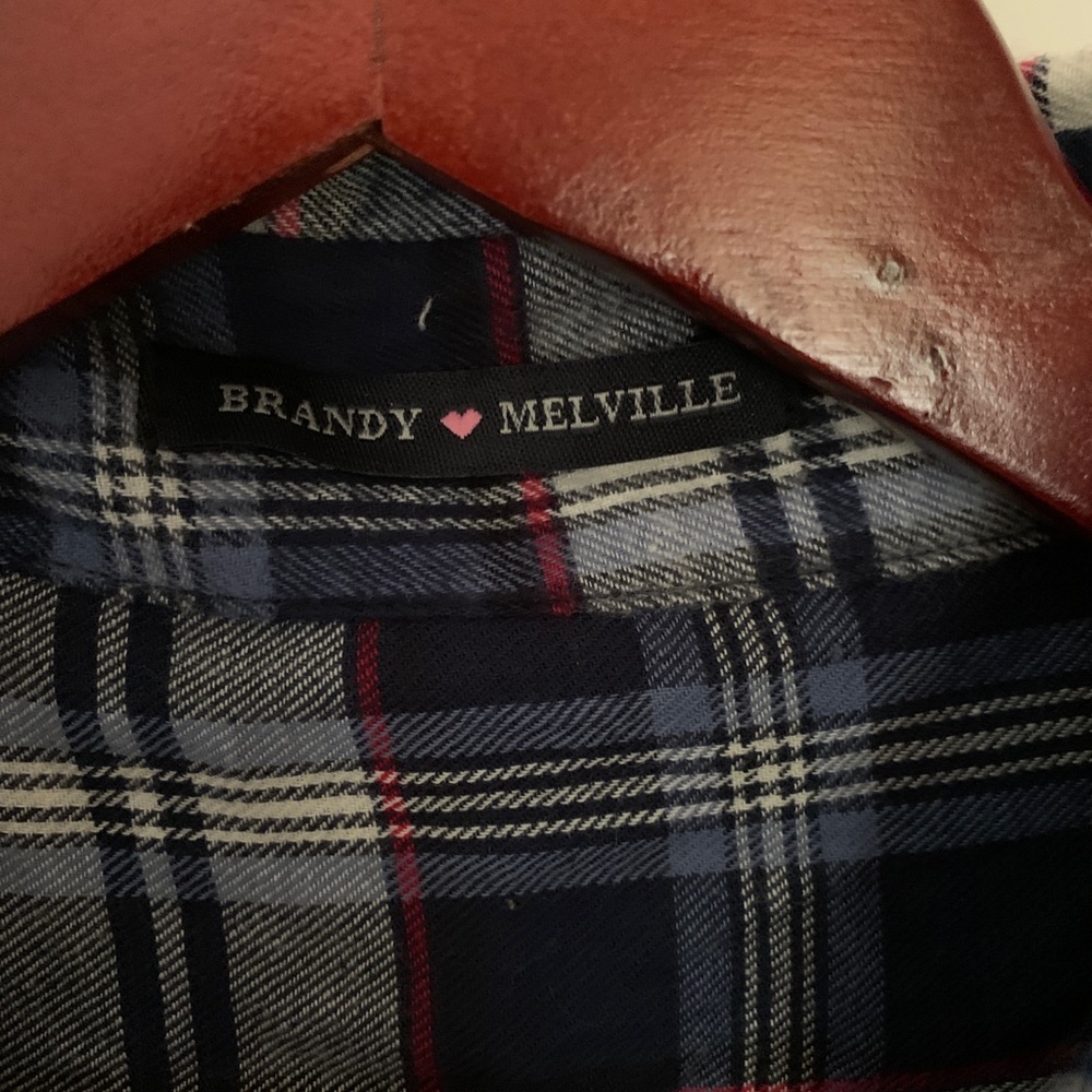 NWOT Brandy Melville Flannel - Picture 4 of 5